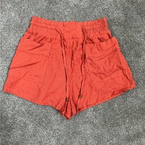 New In Burnt Orange Shorts